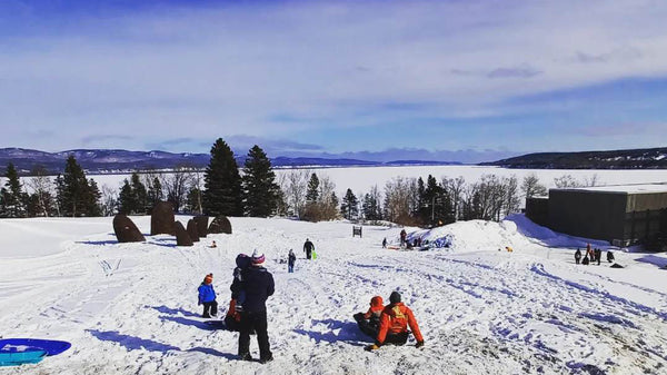 Journée hivernale d'antan