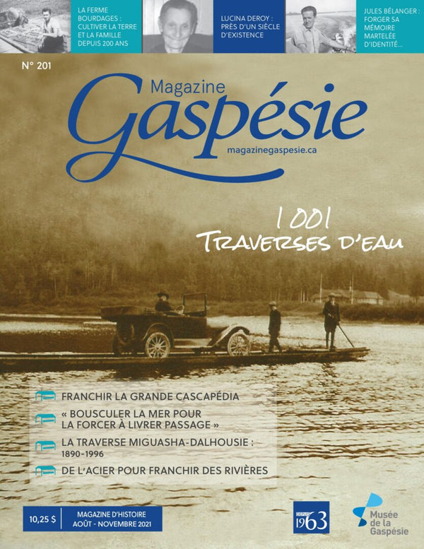 "1,001 water crossings": new issue of Magazine Gaspésie