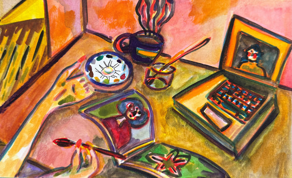 Il était une fois au musée - création aquarelle avec Louba<br>27.09.2025