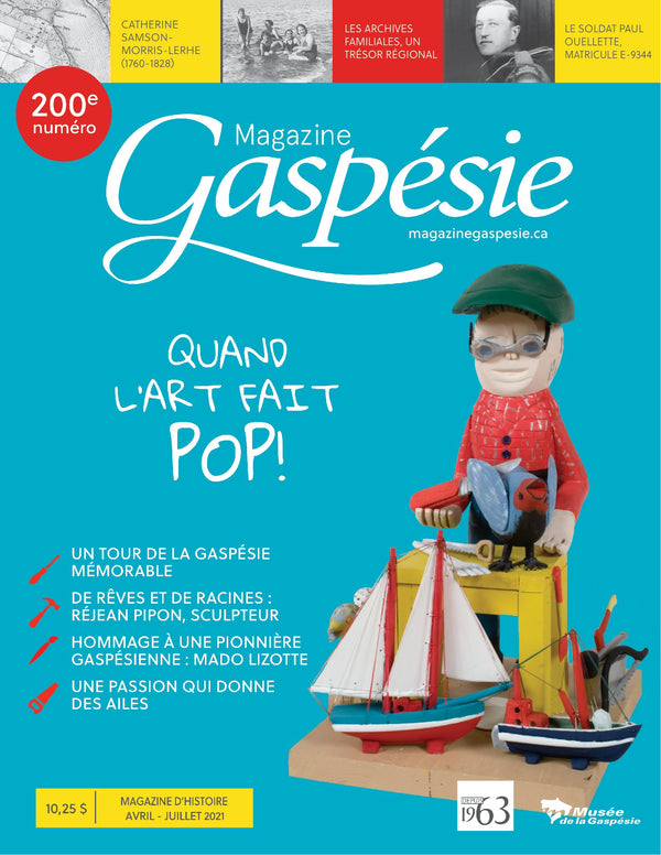 “When art goes POP!” 200th issue of Magazine Gaspésie