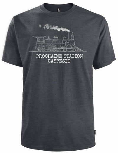 T-shirt Locomotive, marin